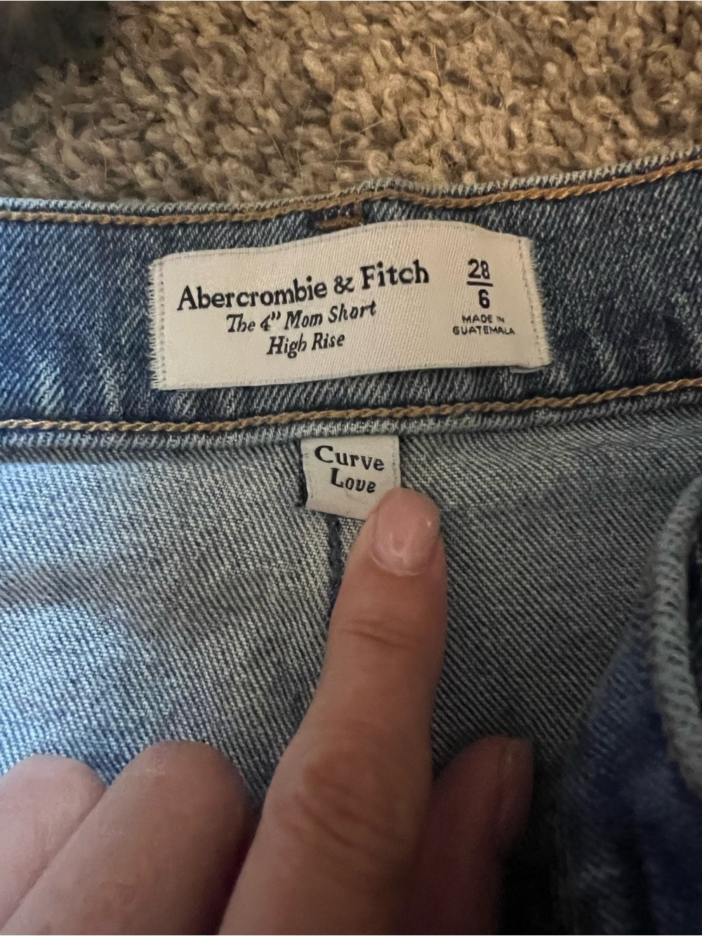 Abercrombie Denim Shorts - Picture 3 of 3